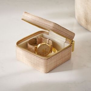 NWT Pottery Barn Travel Jewelry Case